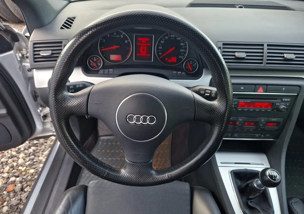 Audi A4 cena 26800 przebieg: 137000, rok produkcji 2003 z Strzelno małe 277